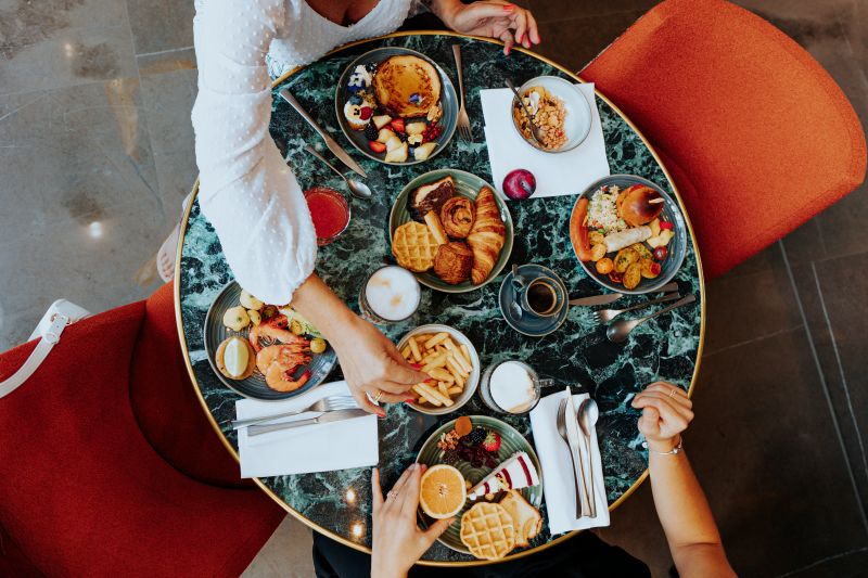 Sunday brunch at FRAME