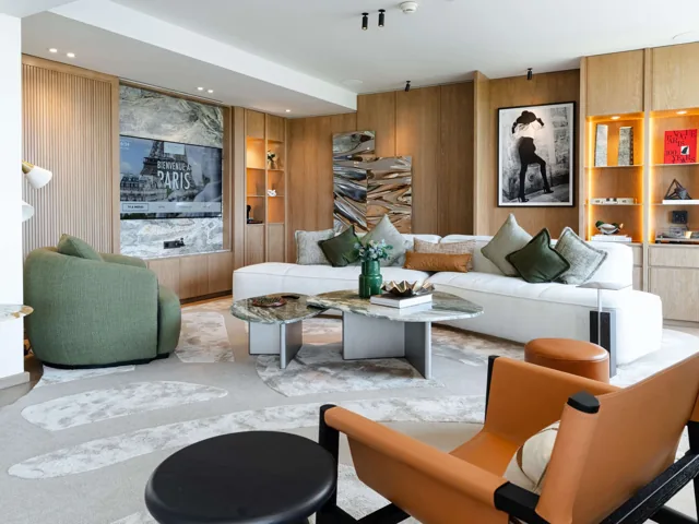 Suite living area