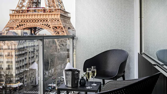 Deluxe — room and balcony
